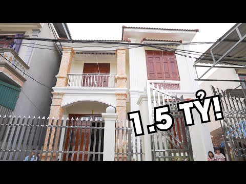Mẫu Biệt Thự 2 Tầng Mái Nhật Đẹp Giá 1.5 Tỷ Tại Cẩm Giàng Hải Dương