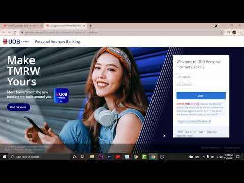 UOB Singapore: How To Register For Online Banking | United Overseas Bank Singapore Sign Up