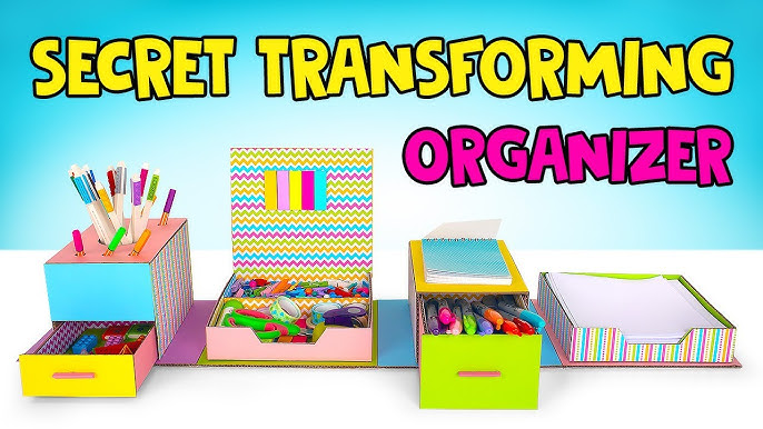 DIY School supplies organizer - YOUR DIGITAL MOM NEXT DOOR