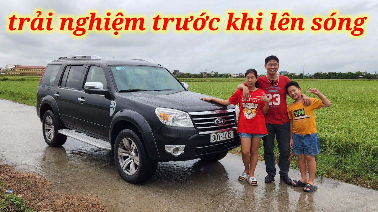 Kiểm tra, trải nghiệm thực tế Ford Everest trước khi lên sóng