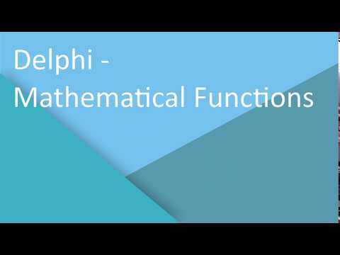 Video: How To Round A Number In Delphi