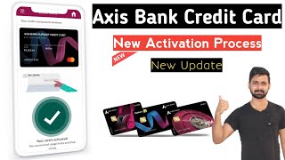 How to Activate New Axis Bank Credit card  2022 screenshot 1