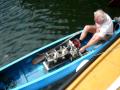 Stirling Engine Powered Canoe