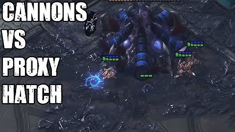 Cannon Rush vs Proxy Hatchery Turns Out...