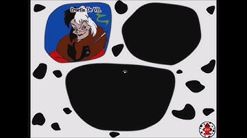 Cruella de Vil 101 Dalmatians Animated Storybook