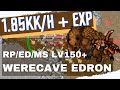 Werecreatures Edron RP150  solo - Tibia Hunting