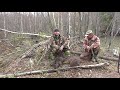 Охота на бобра с лайками 2020 год. Добыли двух огромных бобров. Beaver hunting. Часть 2