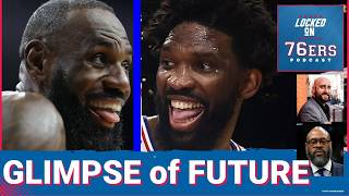 Sixers give FIRST GLIMSPE of the LeBron James Era in OPEN Scrimmage - Philadelphia 76ers Podcast