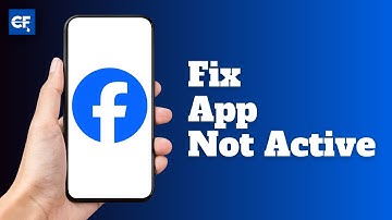 How to Fix Facebook App Not Active This App Is Not Accessible