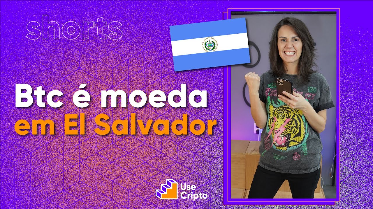 El Salvador se torna o primeiro país a adotar bitcoin como moeda oficial!  #DropsCripto #Shorts - YouTube
