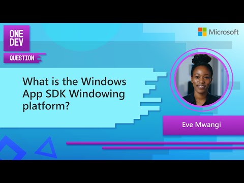 What is the Windows App SDK Windowing platform?