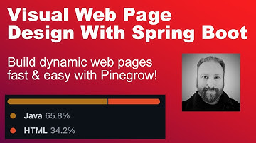 Visual Page Design with Spring Boot