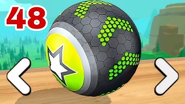 Going Balls, SpeedRun, Going Balls Portal Run Gameplay Level 48