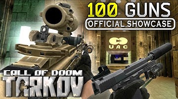 CALL OF DOOM: TARKOV - ALL WEAPON SHOWCASE | Includes 100 GUNS | Escape from TARKOV style DOOM mod
