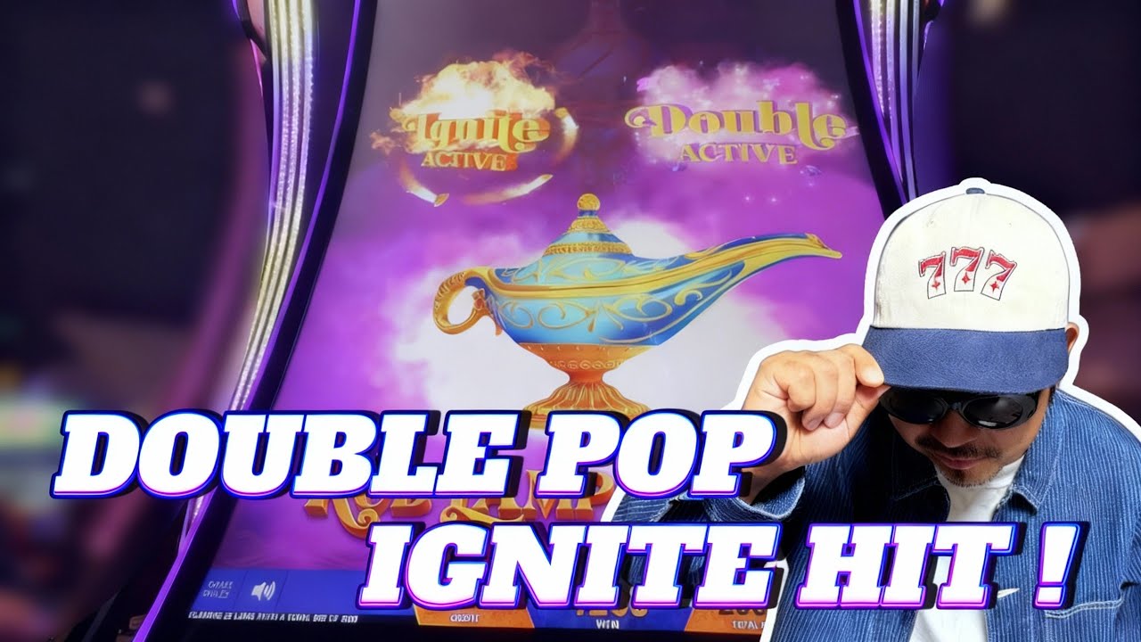 Double Pop HANDPAY on $20 BetMystery of The Lamp Slot Machine 💥 