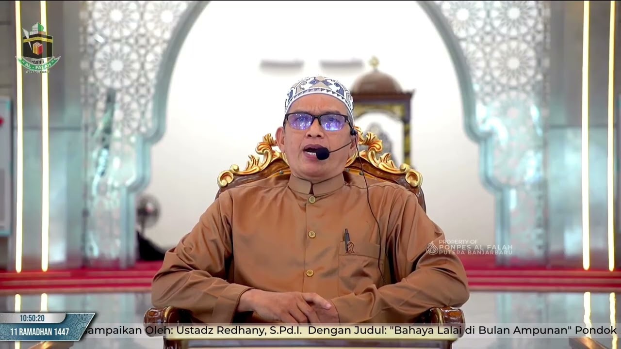 Hikmah Ramadhan dari Ustadz Redhany, S.Pd.I. Dengan Tema 