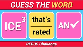 Rebus Challenge: Can You Solve Them All? |Guess the word #quiz #puzzle #logic screenshot 4
