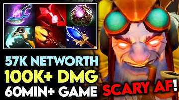 7.28 60Min+ Tinker Game is Scary Af - Insane Fast Plays 11k MMR NothingToSay Dota 2