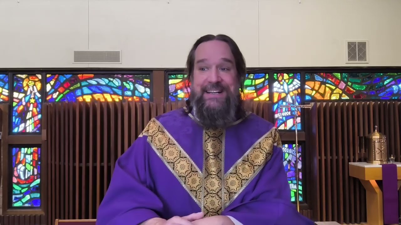 Sunday Catholic Mass for Feb 22 2026 with Father Dave