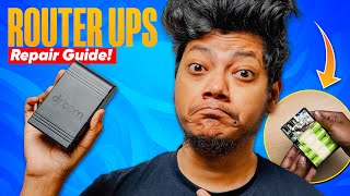 Don't Throw Away Your Router UPS - Disassambly & Repair Guide