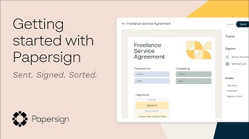 Papersign Overview: How to use Papersign