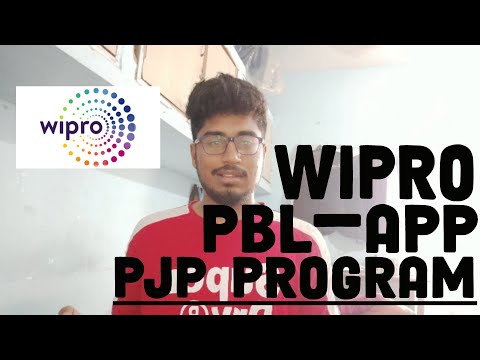 Got Wipro PJP Program PBL App mail | How to login/signup? |Stream assigned? | All details covered