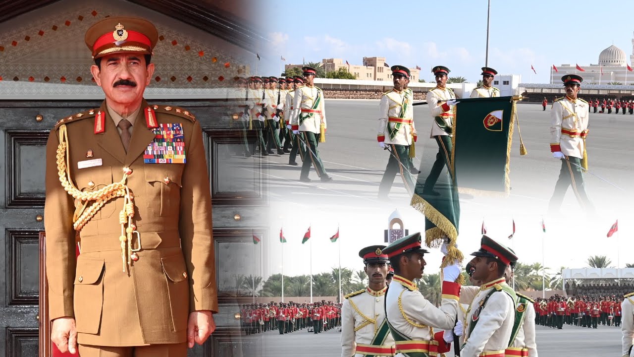 وقائع | احتفال الجيش السلطاني العماني بتخريج دورة الضباط المرشحين بكلية السلطان قابوس العسكرية