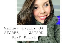 DRIVE/ SHOP Warner Robins GEORGIA - Hobby Lobby Christmas/ Watson BLVD DRIVE