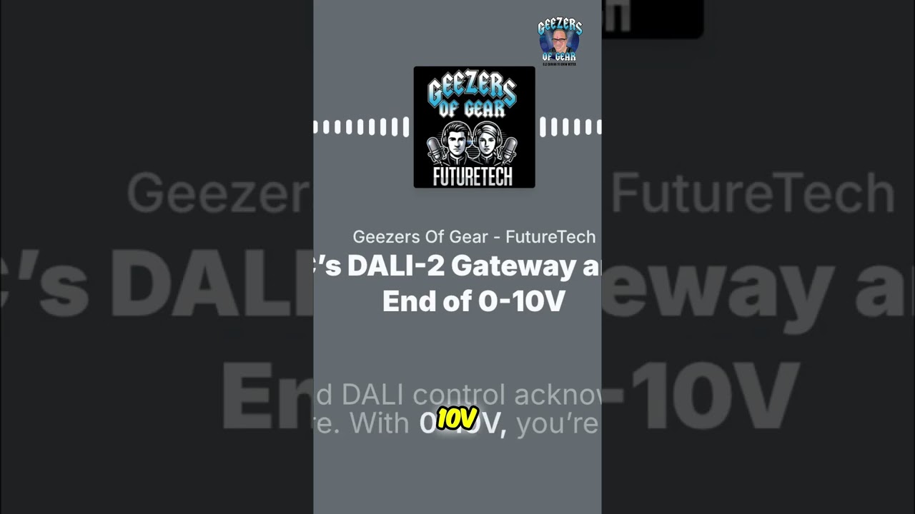 DALI vs. 0-10V: The Clear Digital Lighting Control Difference #shorts