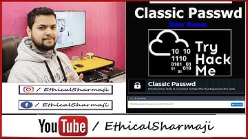 TryHackMe Classic Passwd | New Room