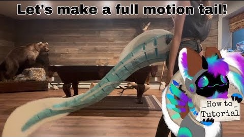 Full motion tail tutorial! (After over a year of people asking 🥲) #tutorials #cosplay #diy #furry