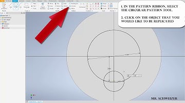 Inventor - Circular Pattern Tool