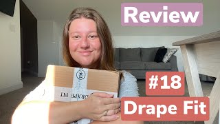 #18 Drape Fit Unboxing & Try-On | Review
