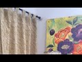 DIY Tab Top Curtains,   music by Founder