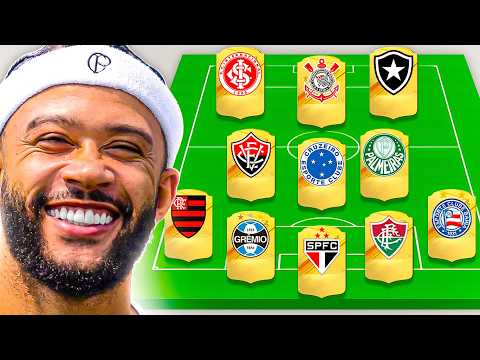 Contratei 1 Craque de Cada Time do BRASILEIRÃO