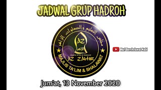 JADWAL AZ ZAHIR 13 NOVEMBER 2020 || MARI BERSHOLAWAT NABI