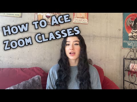 How to Succeed in Zoom Classes