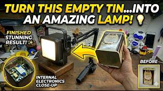 Don't Throw That Away! DIY Cinematic Studio Light From Recycled Materials / arts lab and recycling
