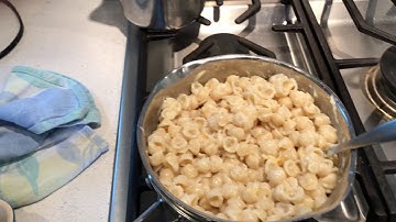 Embellished Easy Trader Joe’s MAC N Cheese / macaroni & cheese