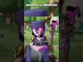 Gameplay vs Animation Witch and Larry Clash of Clans