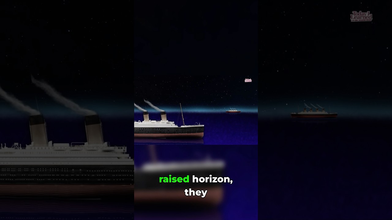 Did Titanic Sink Because of an Optical Illusion?