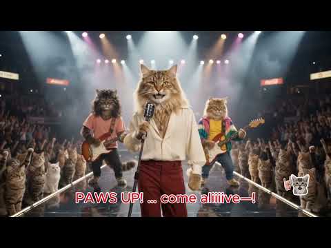 VAN HALEN CATS – PAWS UP! (Official Music Video) [HD]