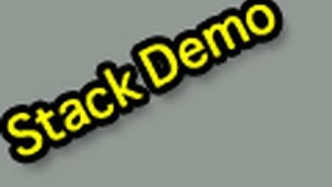 Stack v3.0 DEMO For iPhone/iPod Touch 2G/3G/3GS