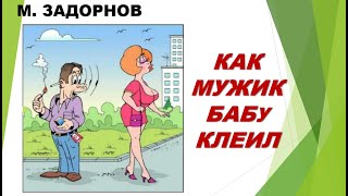 М.Задорнов / Как мужик бабу склеил