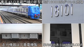 【ついに東京メトロ半蔵門線の新型車両18000系が登場】東京メトロ半蔵門線18000系 甲種輸送