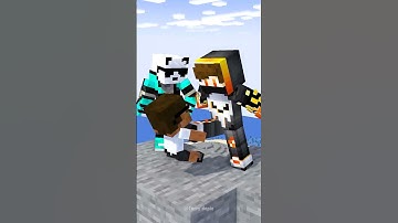 Carry Vs Volcano #minecraftshorts #minecraft