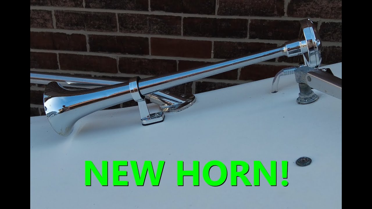 Installing a horn on my boat!