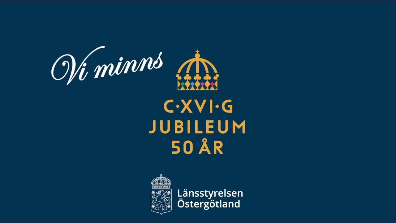 Kung Carl XVI Gustaf Jubileumsbesök i Östergötland 25 maj 2023