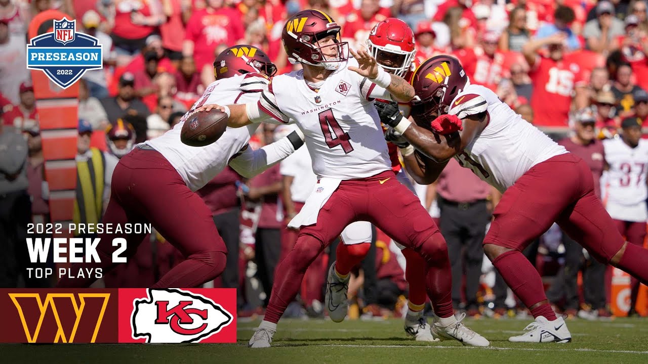 Commanders vs. Chiefs live stream: How to watch Week 2 preseason game,  start time, TV channel - DraftKings Network