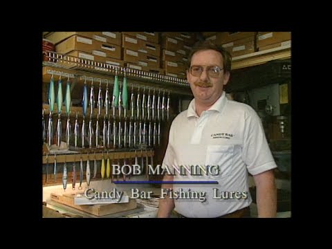 The Candy Bar Fishing Lures Surface Iron Foundry! - Full Tour